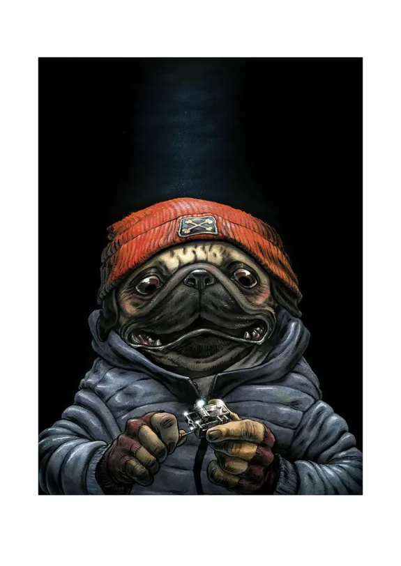 Illustration couleur,  Guznag