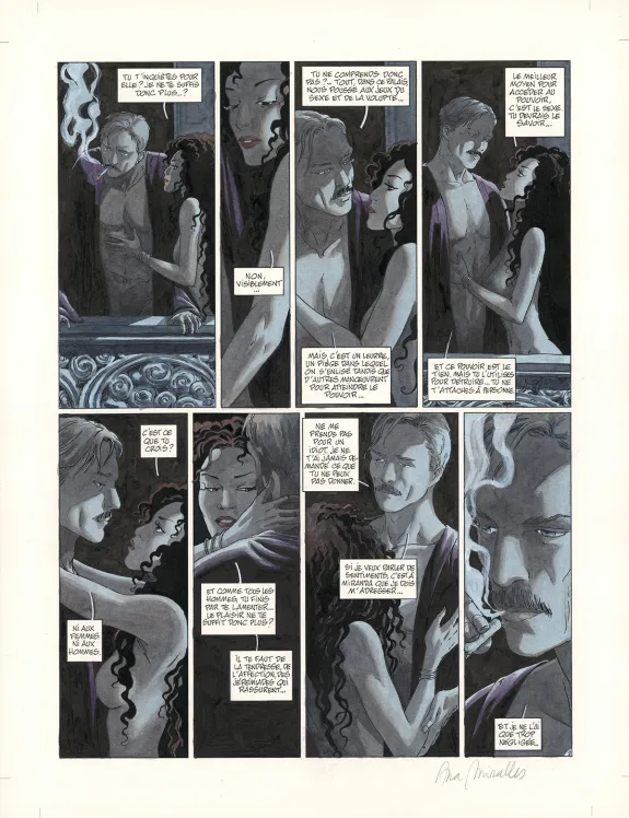 Planche couleur, Djinn, Un Honneur retrouvé (T.12), Ana Miralles