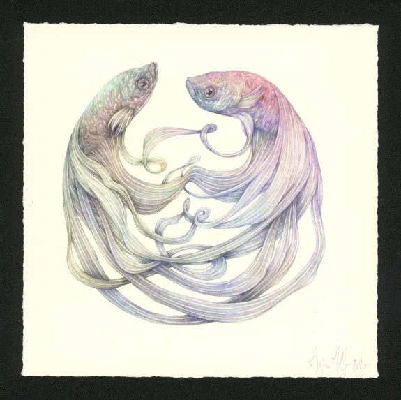 Illustration couleur, Journaux troublés, Marco Mazzoni