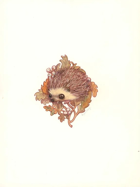 Illustration couleur, Bambi , Benjamin Lacombe