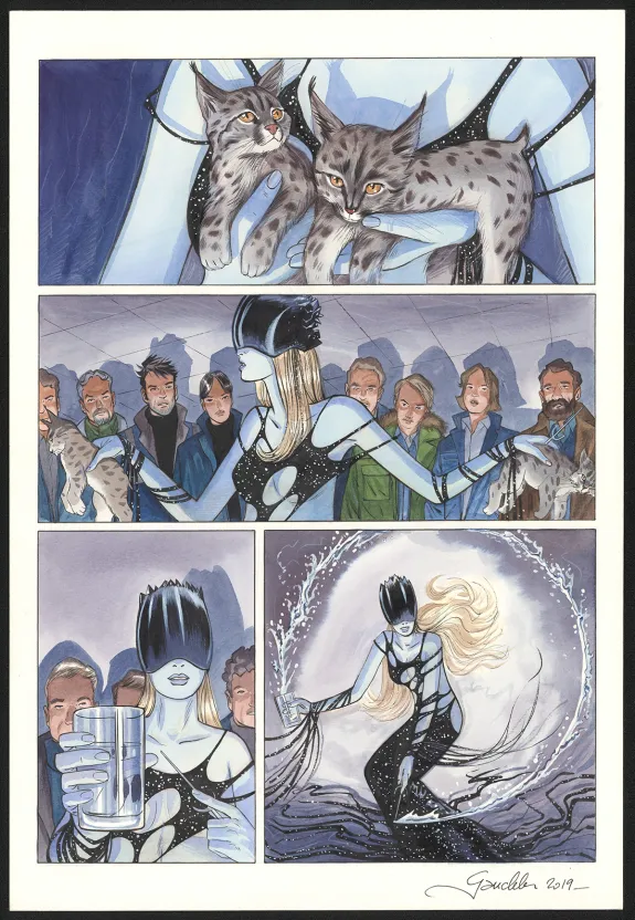 Planche couleur, Kebek, Adamante (T.2), Philippe Gauckler