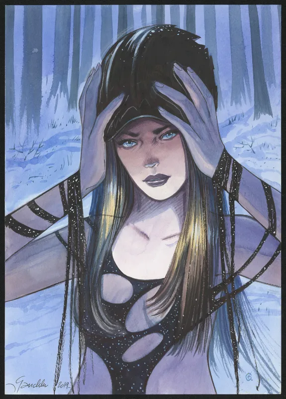 Colored illustration, Kebek, Adamante (T.2), Philippe Gauckler