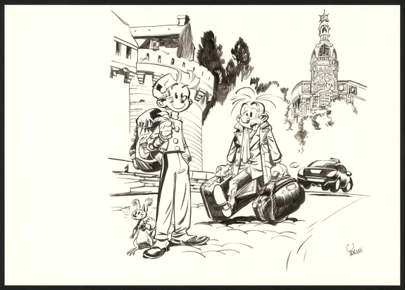Couverture, Spirou et Fantasio,  Yoann