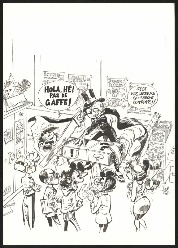 Couverture, Spirou et Fantasio,  Yoann