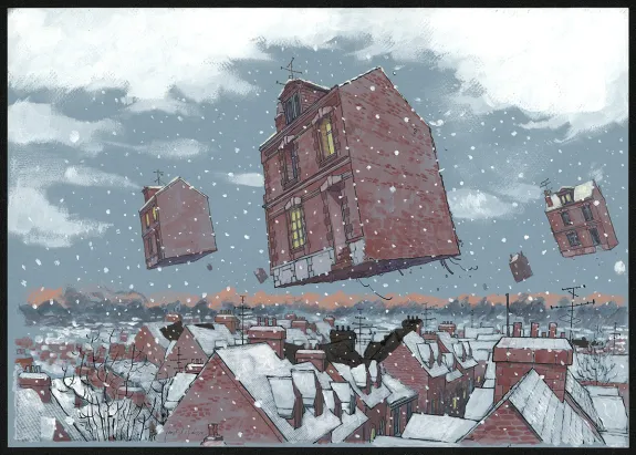 Illustration couleur, Les Beaux étés, La Fugue (T.5), Jordi Lafebre