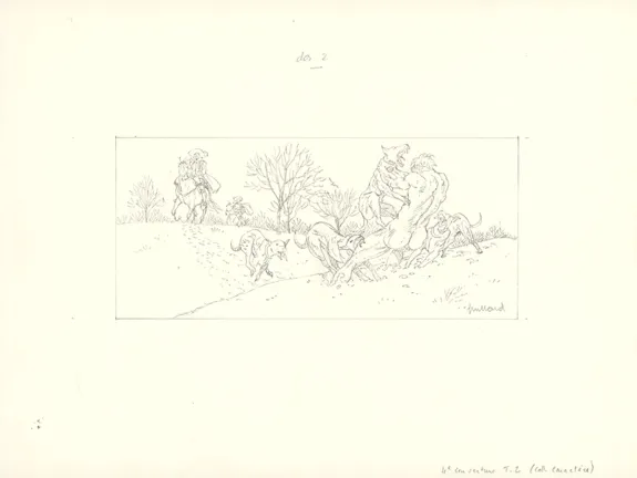 Crayonné, Les 7 Vies de l'Épervier, Le Temps des chiens (T.2), André Juillard