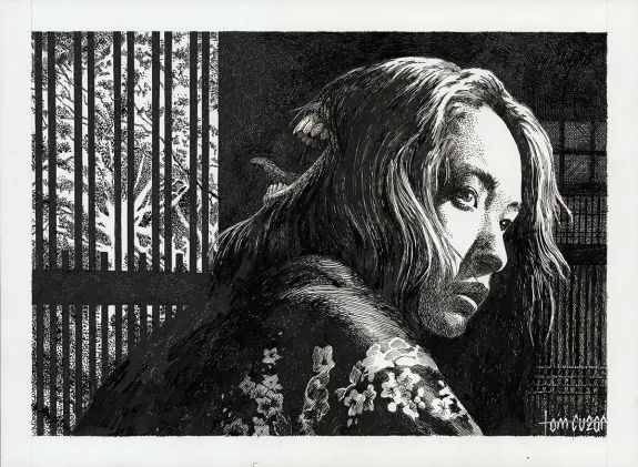Illustration noir et blanc, Tom Cuzor