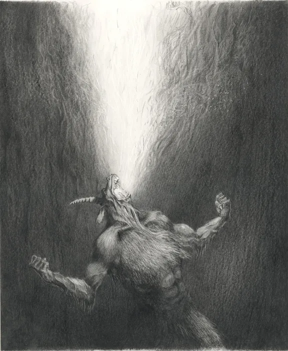 Planche noir et blanc, L'Enfer de Dante, Paul & Gaëtan Brizzi