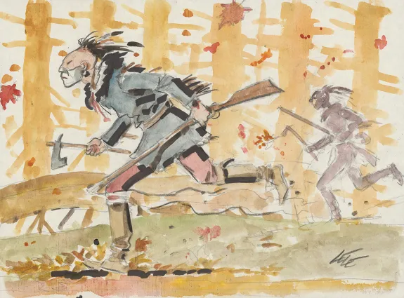 Colored illustration, Grand Nord (T.1), Lele Vianello