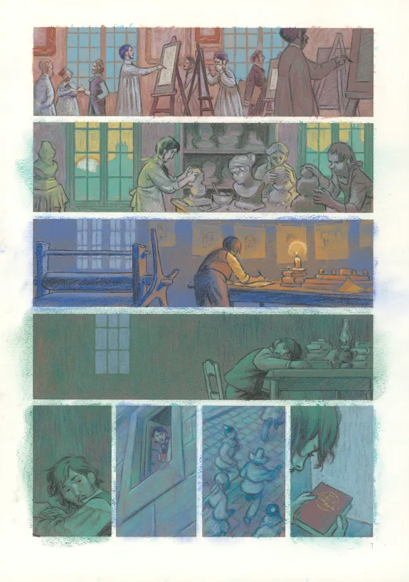 Planche couleur, Degas, La Danse de la Solitude,  Efa