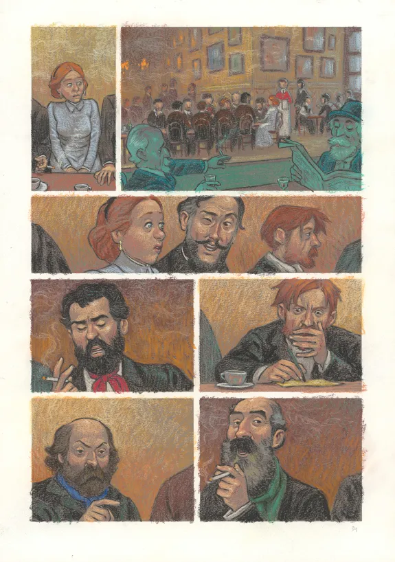 Planche couleur, Degas, La Danse de la Solitude,  Efa