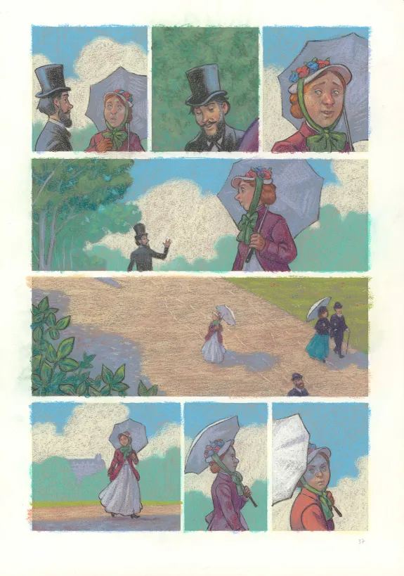 Planche couleur, Degas, La Danse de la Solitude,  Efa