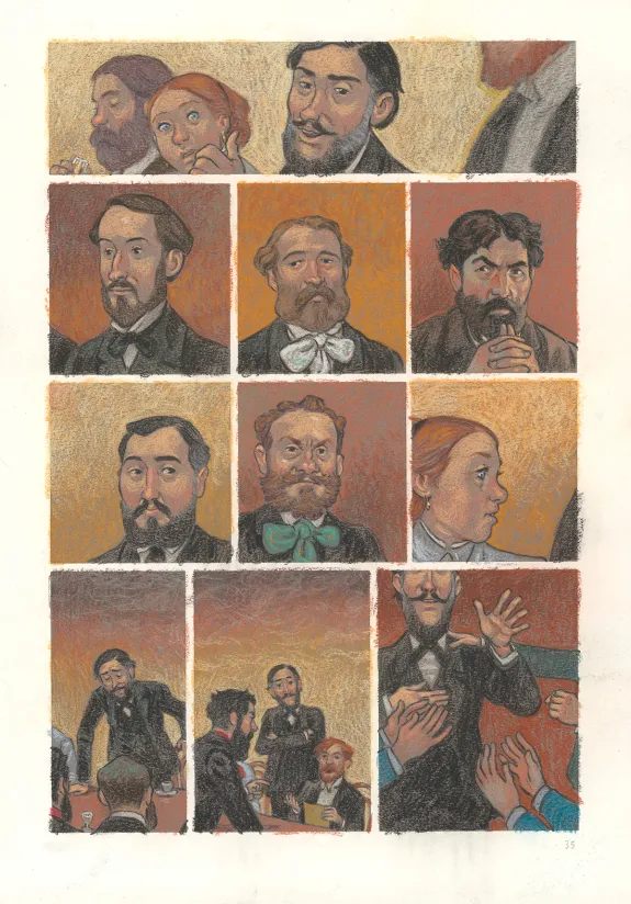 Planche couleur, Degas, La Danse de la Solitude,  Efa