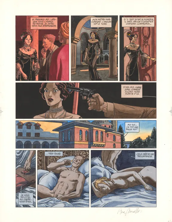 Planche couleur, Djinn, Les 30 clochettes (T.2), Ana Miralles