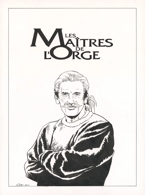 Couverture, Les Maîtres de l'orge, Frank, 1997 (T.7), Francis Vallès