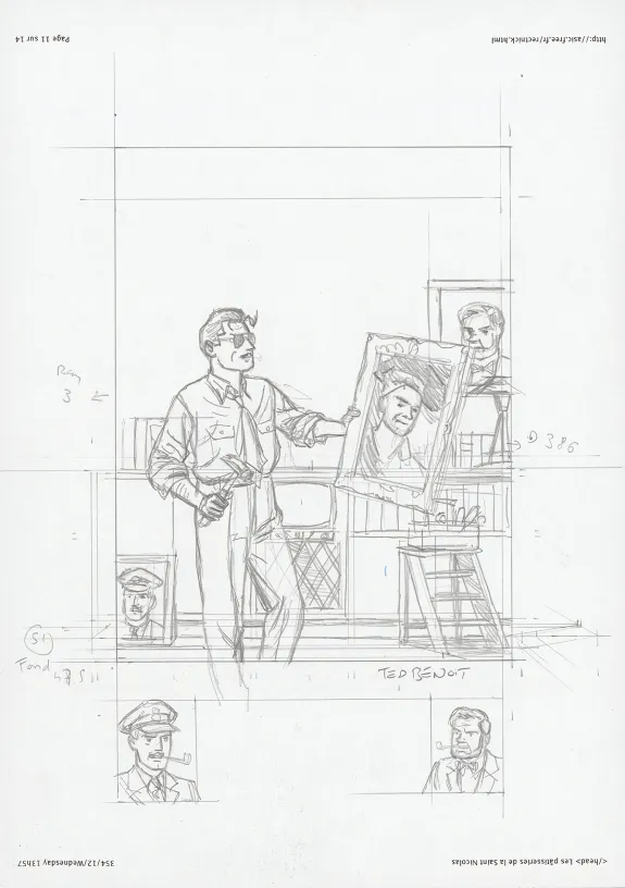 Sketch, Ray Banana, Ted Benoit