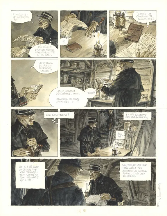 Planche couleur, Notre Mère la Guerre, Deuxième Complainte (T.2),  Maël