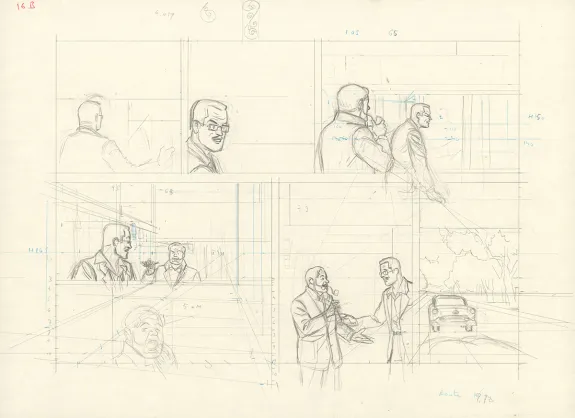 Sketch, Blake et Mortimer, L'Étrange Rendez-vous (T.15), Ted Benoit