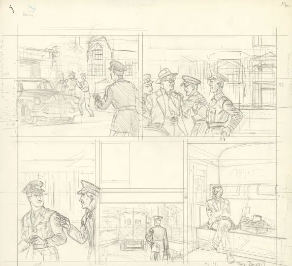 Crayonné, Blake et Mortimer, L'Affaire Francis Blake (T.13), Ted Benoit