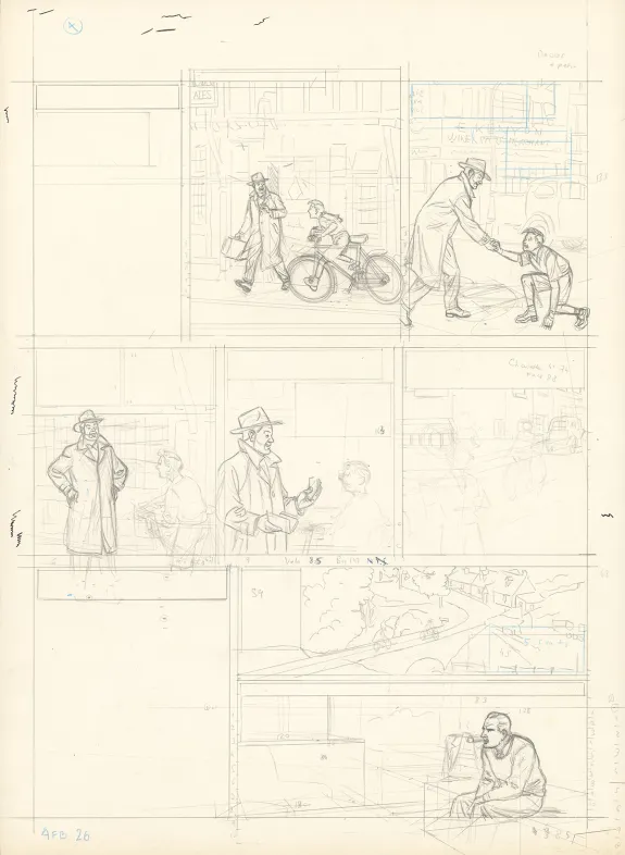 Crayonné, Blake et Mortimer, L'Affaire Francis Blake (T.13), Ted Benoit