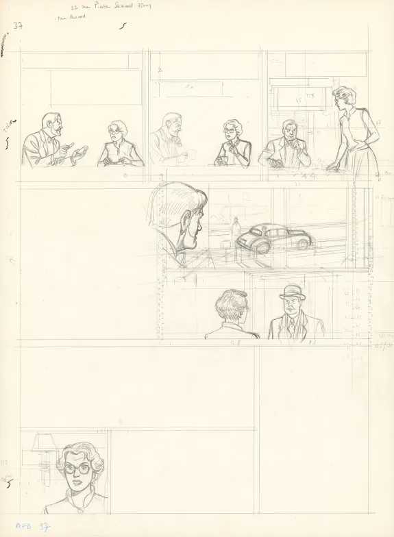 Sketch, Blake et Mortimer, L'Affaire Francis Blake (T.13), Ted Benoit