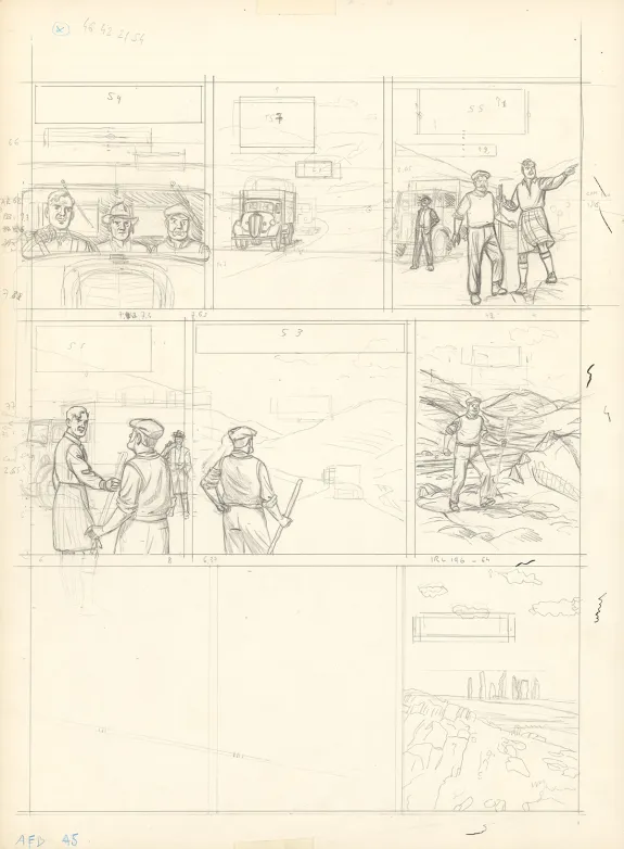 Sketch, Blake et Mortimer, L'Affaire Francis Blake (T.13), Ted Benoit