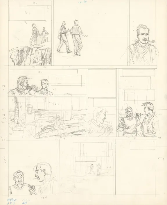 Crayonné, Blake et Mortimer, L'Affaire Francis Blake (T.13), Ted Benoit