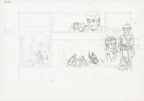 Sketch, Blake et Mortimer, L'Étrange Rendez-vous (T.15), Ted Benoit