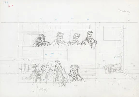 Sketch, Blake et Mortimer, L'Étrange Rendez-vous (T.15), Ted Benoit