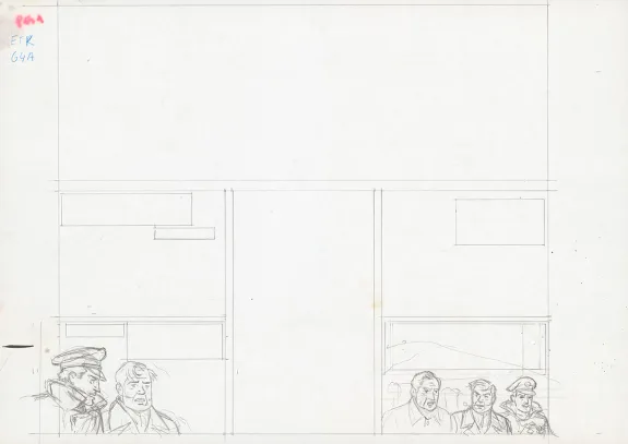 Sketch, Blake et Mortimer, L'Étrange Rendez-vous (T.15), Ted Benoit