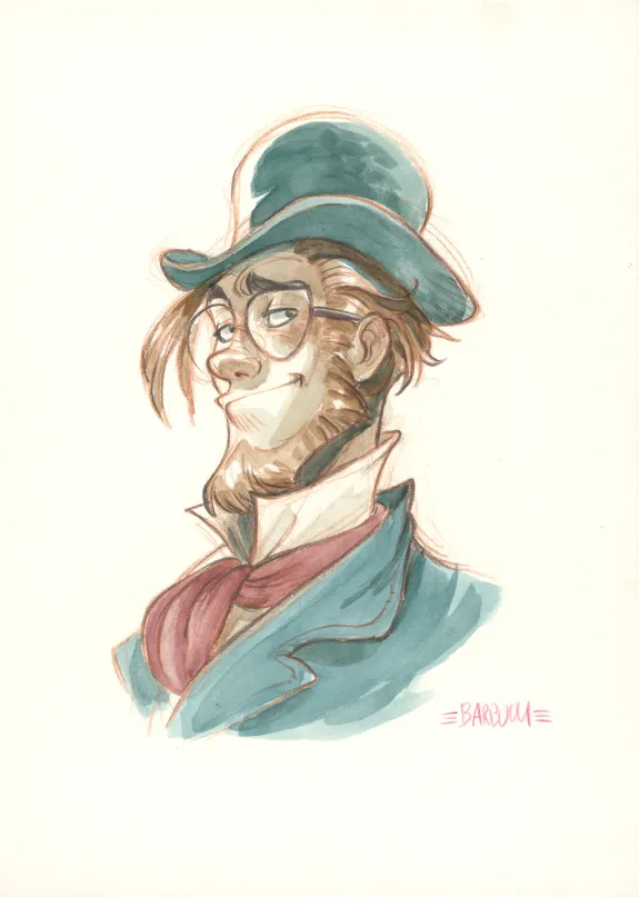 Illustration couleur, Ekhö Monde miroir, Swinging London (T.7), Alessandro Barbucci