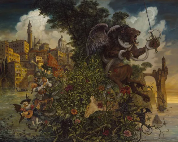Painting, Othello, Julien Delval