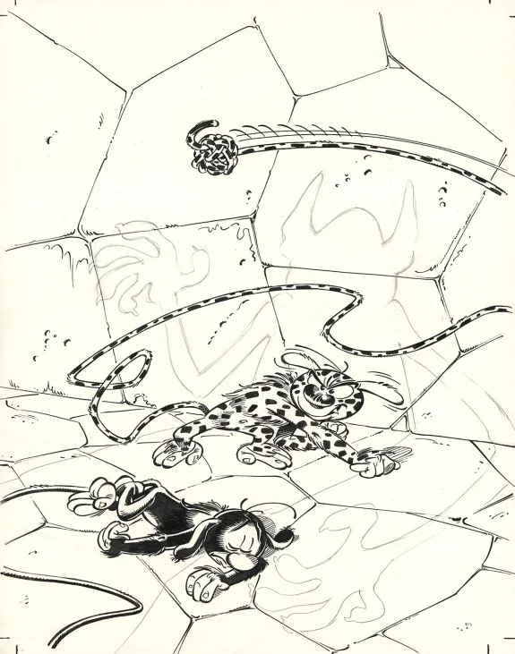 Couverture, Le Marsupilami, Quilzèmhoal (T.29),  Batem