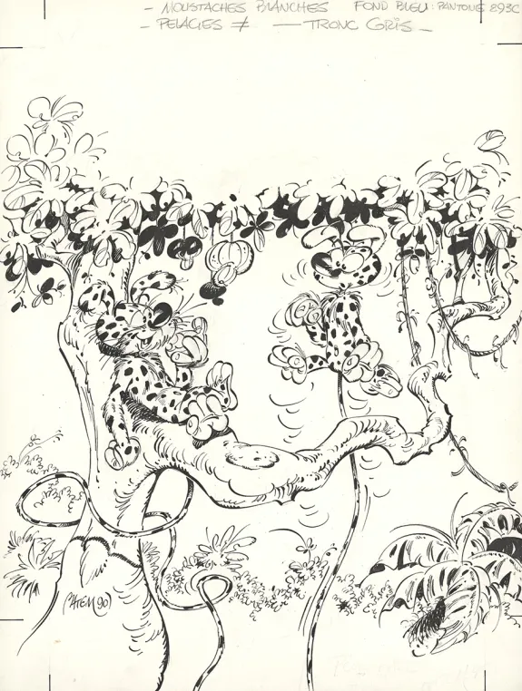 Couverture, Le Marsupilami, Baby Prinz (T.5),  Batem