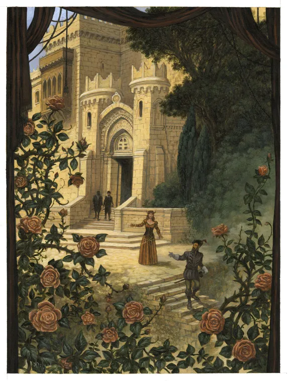 Illustration couleur, Othello, Julien Delval