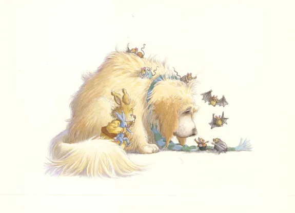 Colored illustration, La Famille Passiflore , Alors, on dort ? (T.3), Loïc Jouannigot