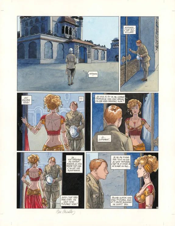 Planche couleur, Djinn, Un Honneur retrouvé (T.12), Ana Miralles