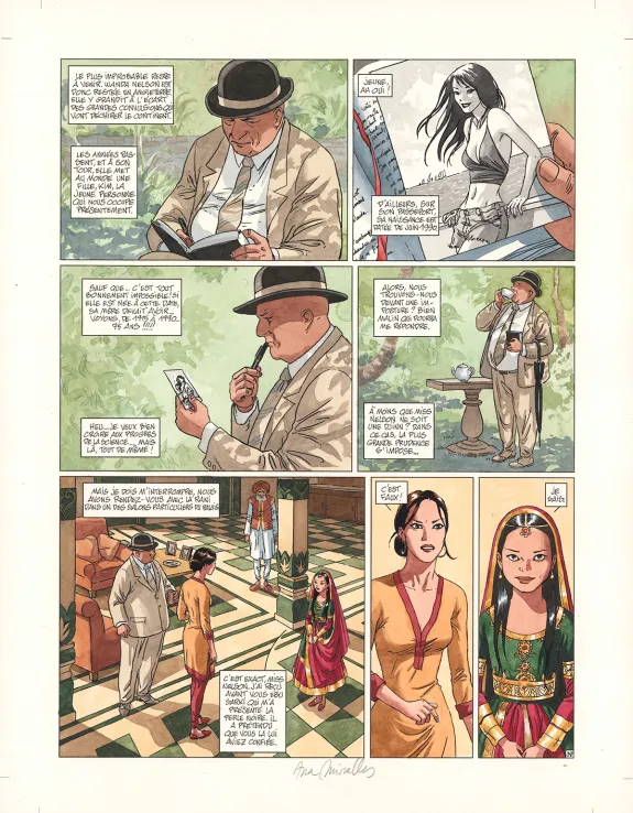 Planche couleur, Djinn, Kim Nelson (T.13), Ana Miralles