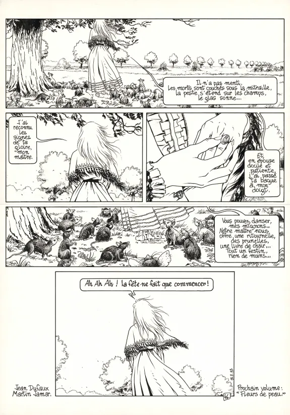 Planche noir et blanc, Les Voleurs d'Empire, Les Voleurs d'empires (T.1), Martin Jamar