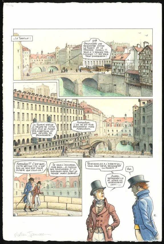 Planche noir et blanc, Double Masque, Martin Jamar