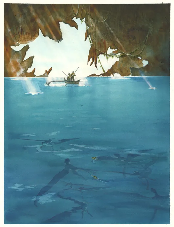 Colored illustration, TERRE, Retour au Jupiter (T.2), Christophe Dubois