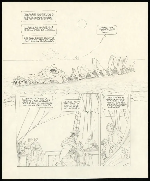 Planche noir et blanc, Sprague (T.1), Olivier Roman