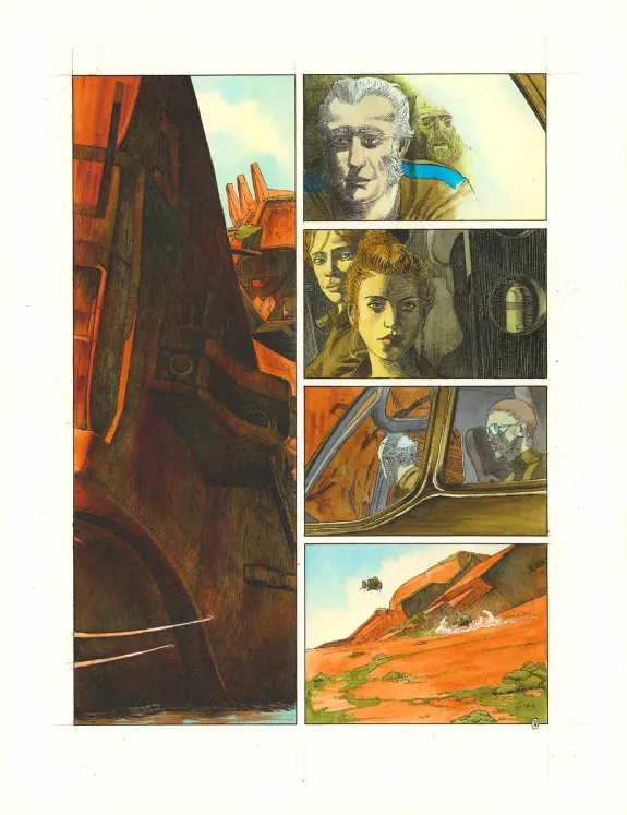 Planche couleur, TERRE, La Fin des Temps (T.3), Christophe Dubois