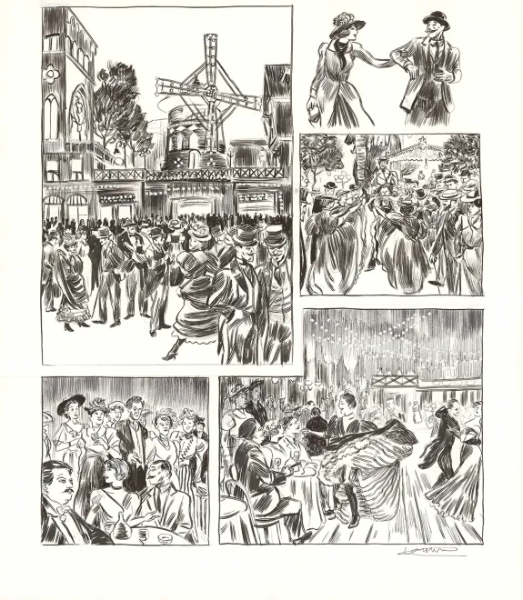 Planche noir et blanc, À mains nues, Tome 1 - 199-1921 (T.1), Clément Oubrerie