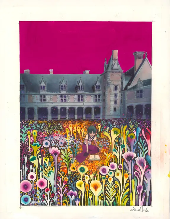 Illustration couleur, Le Poids des héros, David Sala