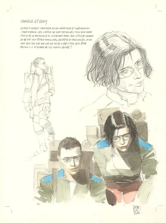 Illustration couleur, TER, Christophe Dubois