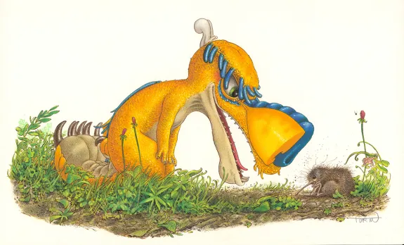 Illustration couleur, Charles, Méchant Charles (T.4), Philippe-Henri Turin