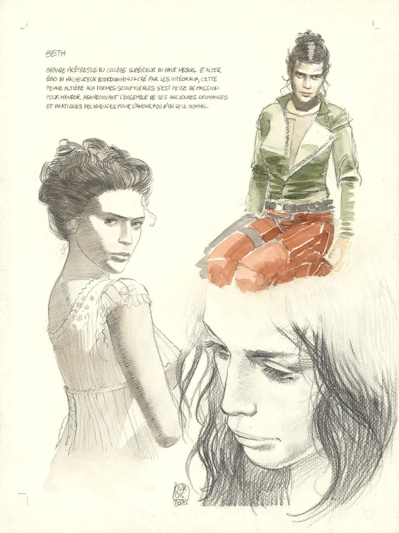 Colored illustration, TER, Christophe Dubois