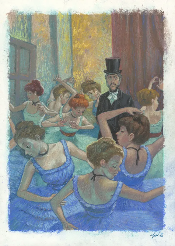 Cover, Degas, La Danse de la Solitude,  Efa