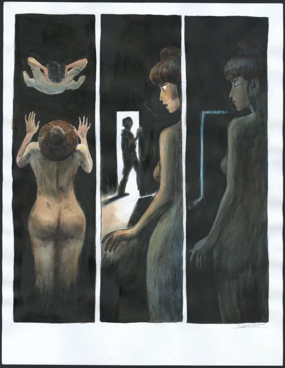 Planche couleur, Pablo, Picasso (T.4), Clément Oubrerie